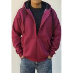 Campera canguro de frisa / Hoodies con cierre - Imagen 5