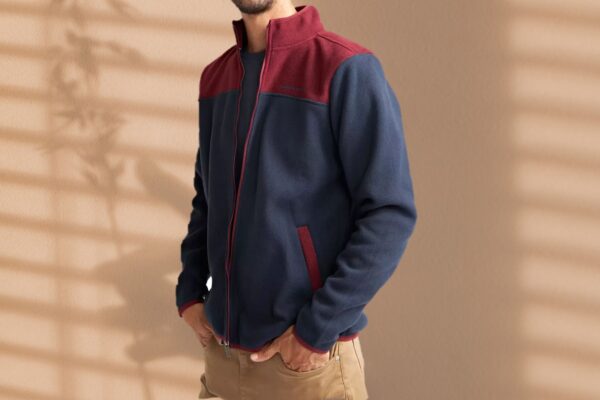 1 Campera polar combinada - Imagen 1